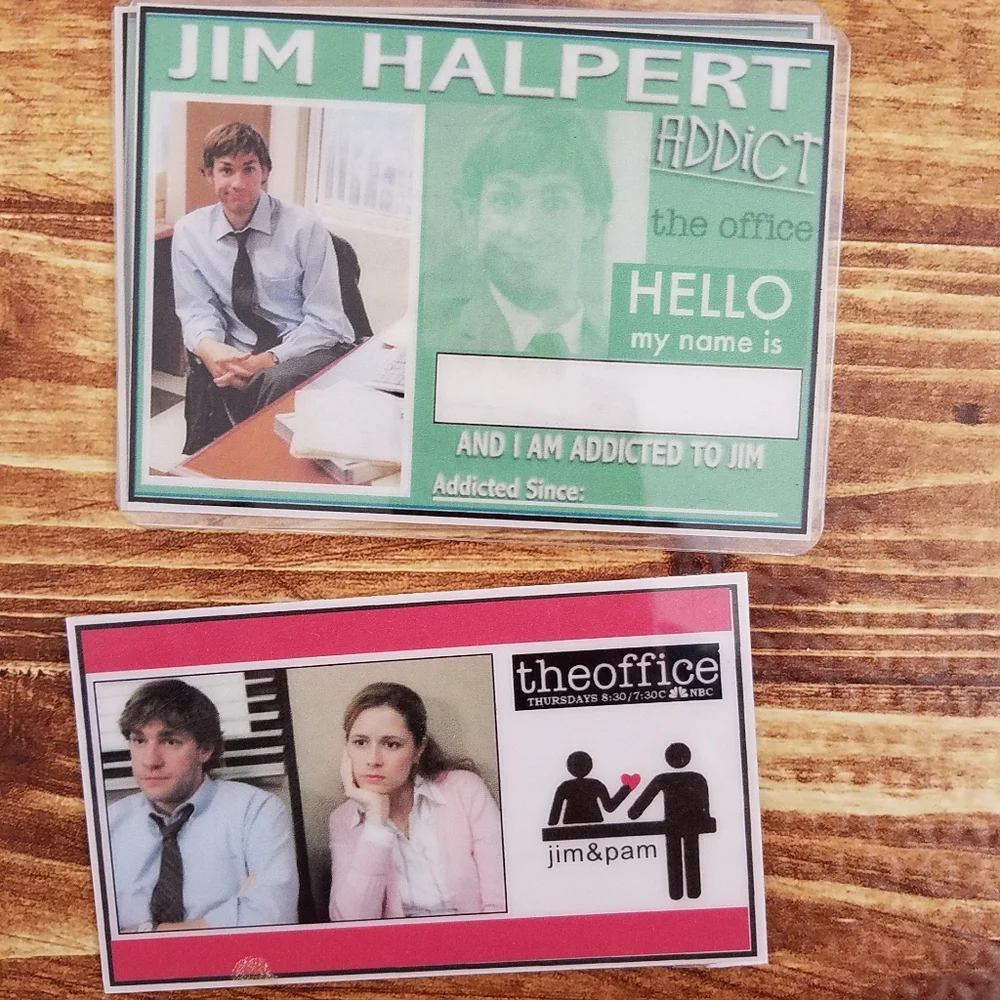 The Office TV Show Character Badge Card Lot - Party Supplies Funny Universal NBC